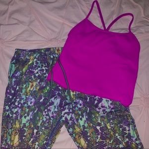 lululemon bundle!!! tank top and sweatpants!!!